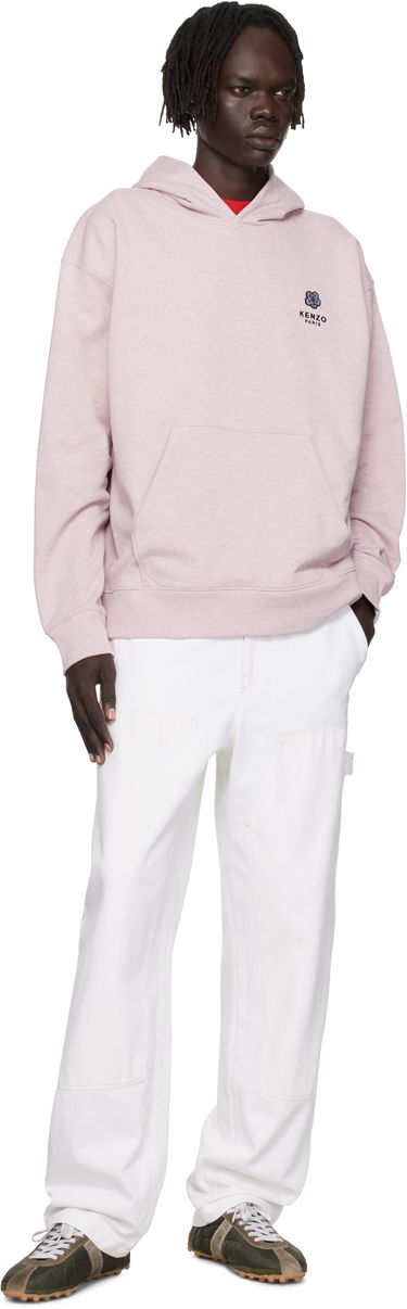 Sweatshirt KENZO Kenzo Paris 'Boke Flower' Embroidered Oversized Hoodie Lyserød | FF65HO4514MC, 3