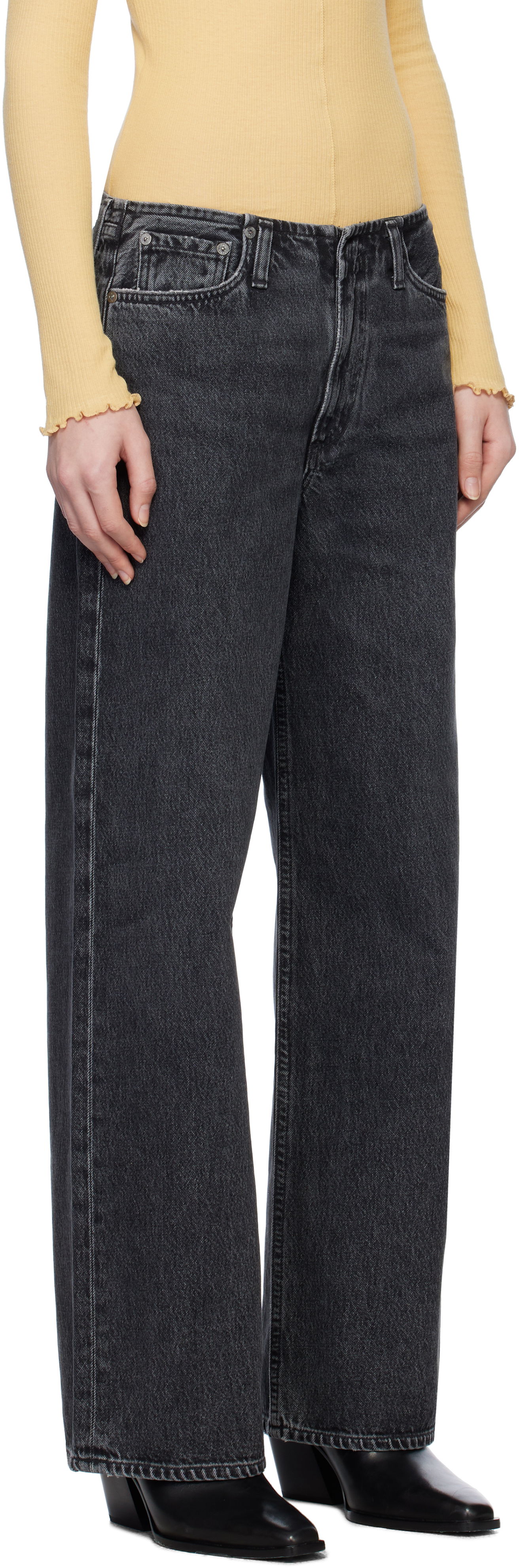 Jeans AGOLDE AGOLDE Lex Wide-Leg Jeans Grå | A9158-1346, 1