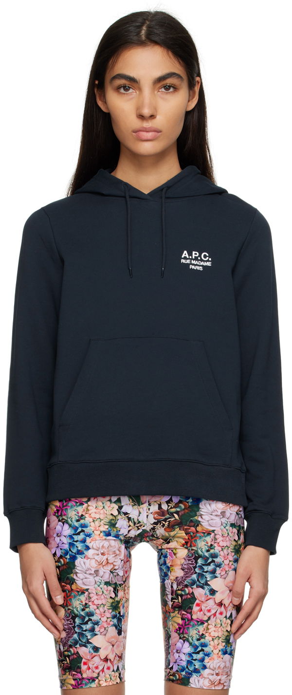 Sweatshirt A.P.C. Manuela Mørkeblå | COEZD-F27760, 0