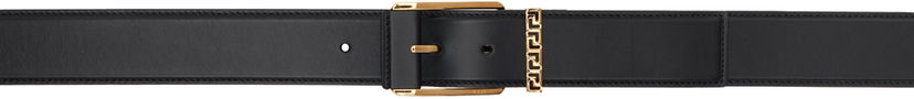 Bælter Versace Accent Leather Belt Sort | DCU8241_DVTP1