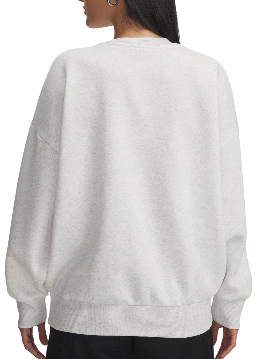 Sweatshirt Under Armour Rival Fleece OS Crewneck Sweatshirt Grå | 1386463-023, 1