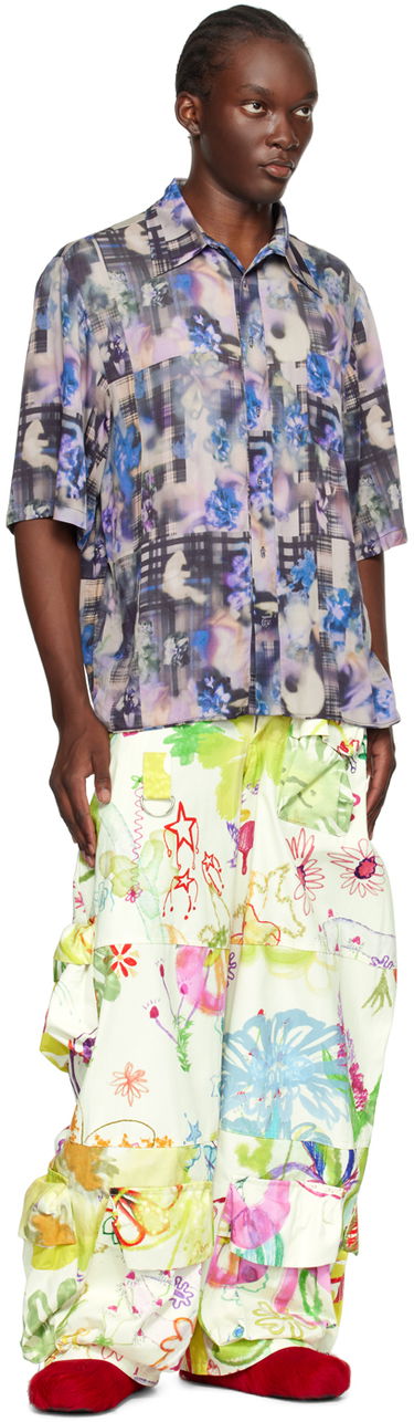 Cargo bukser Collina Strada Collina Strada Garden Print Cargo Pants Flerfarvet | XX6407, 3