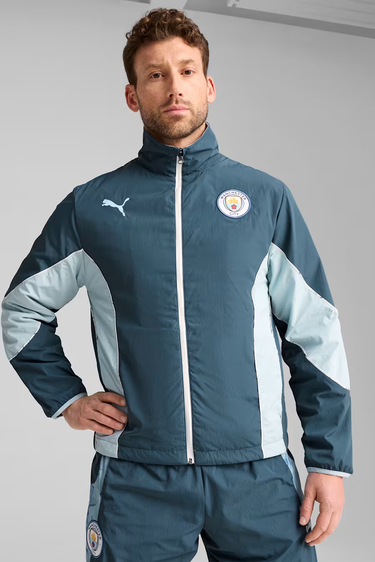 Jakke Puma Manchester City KIDSUPER Reversible Jacket Blå | 606846-16, 2