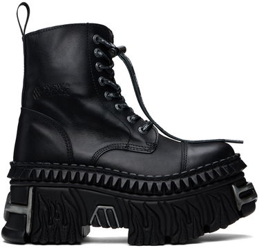 Sneakers og sko VETEMENTS VETEMENTS New Rock Edition Combat Boots Sort | UE64BO220B, 0