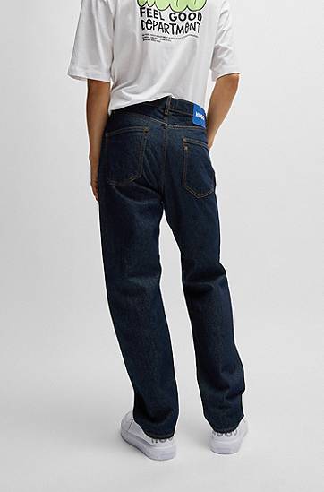 Jeans BOSS Regular Fit Jeans Blå | 50511484, 1