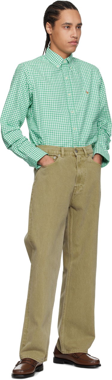 Skjorte Polo by Ralph Lauren Ralph Lauren Classic Fit Gingham Oxford Shirt Grøn | 710813021022, 3