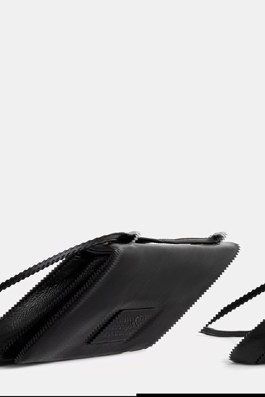 Håndtaske Maison Margiela MM6 Maison Margiela Leather Shoulder Bag Sort | SB5ZH0022.P7187.T8013, 1