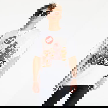 T-shirt RAF SIMONS Big Fit T-Shirt Solitary Disorder Hvid | 211-M120-19001-0010, 0