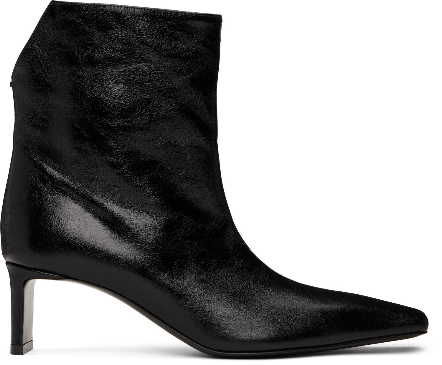 Tøj Khaite KHAITE Ona Ankle Boots Sort | F1100-907, 0