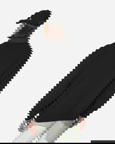 Sweater Dime Terry Rugby Crewneck Sort | DIMESU238BLK, 2