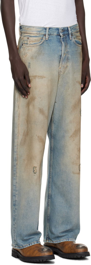 Jeans Acne Studios Acne Studios Loose Fit 1981 Jeans Blå | C00101-, 1
