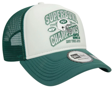 Kasket New Era New York Jets Super Bowl 9FORTY A-Frame Trucker Cap Grøn | 60595294-60595294, 2