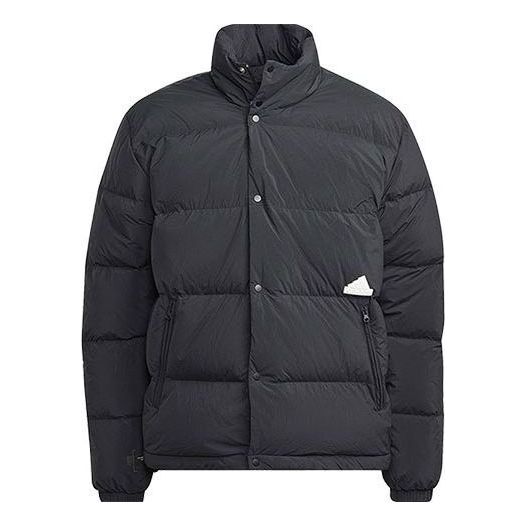 Puffer jakke adidas Originals Sportswear Padded Puffer Jacket Sort | HG2065