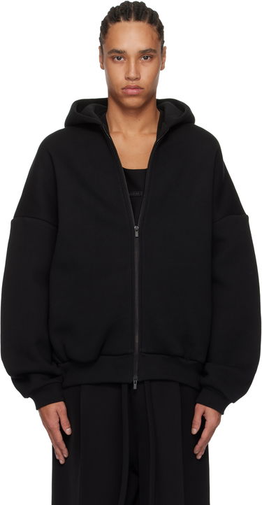 Sweatshirt Fear of God Fear of God 'Eternal' Fleece Full Zip Hoodie Sort | FGE250-517FLC, 0