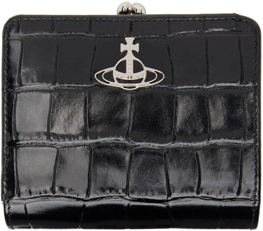Tegnebog Vivienne Westwood Crocodile Wallet Sort | 51010058U-L0039-, 0
