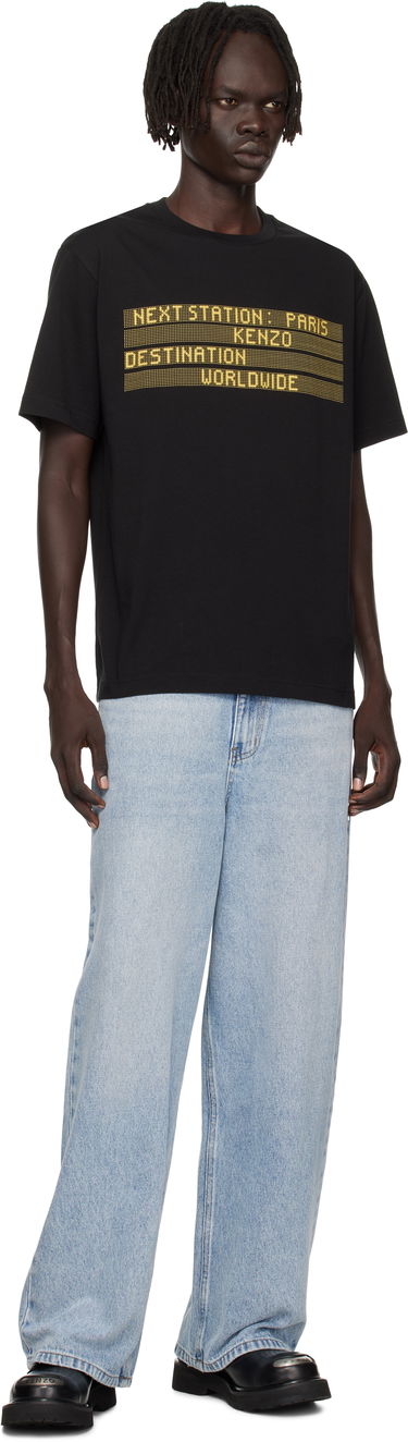 T-shirt KENZO Kenzo Paris 'KENZO City' T-Shirt Sort | FF65TS2574SG, 3