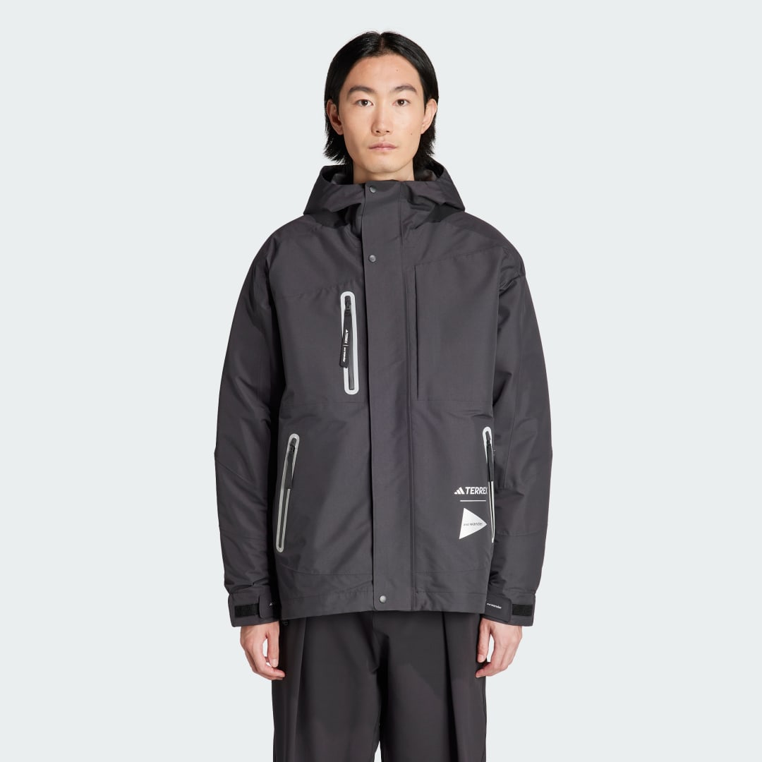 Jakke adidas Performance Terrex + and Wander XPLORIC Jacket Sort | IJ5895, 1