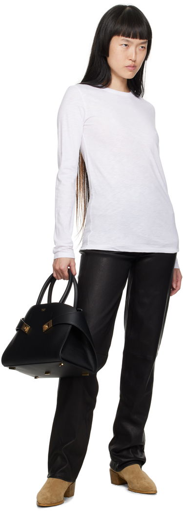 T-shirt rag & bone 'The Slub' Long Sleeve T-shirt Hvid | W275C51CH, 3