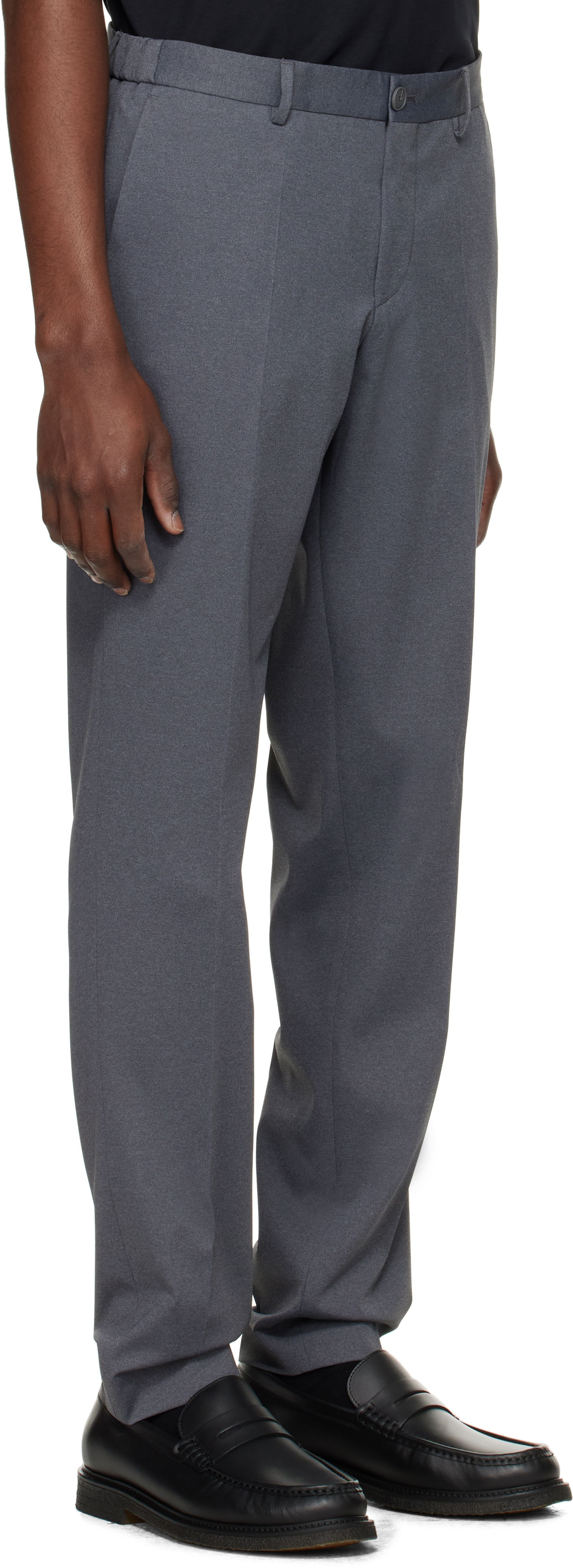 Bukser BOSS BOSS Slim-Fit Trousers Grå | 50535048, 1