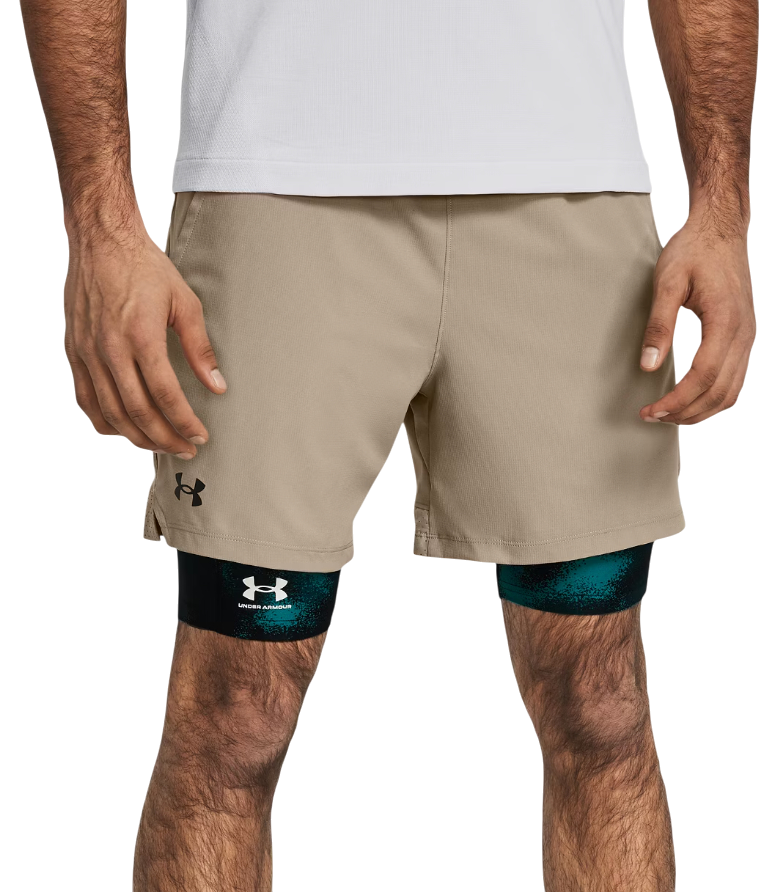 Shorts Under Armour Vanish Woven 6in 2-in-1 Shorts Beige | 1373718-203