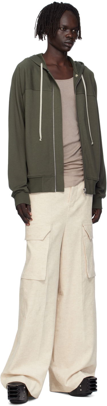 Sweatshirt Rick Owens Rick Owens Concordians Windbreaker Hoodie Grøn | RU02E1241 BA, 3