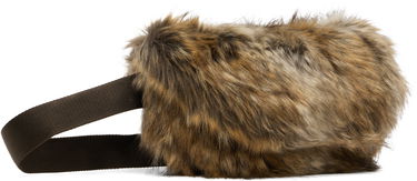 Taljetaske Maison Margiela MM6 Maison Margiela Faux Fur Belt Bag Brun | SB5WB0002 P8486, 1