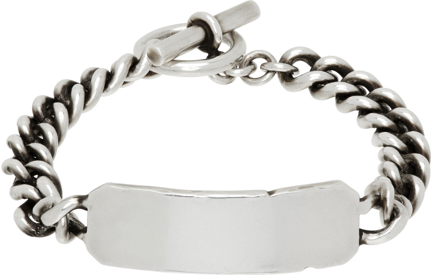 Armbånd Ann Demeulemeester Ann Demeulemeester Silver-Tone Quote Chain Bracelet Metalisk | B0013095-JW020-070, 0