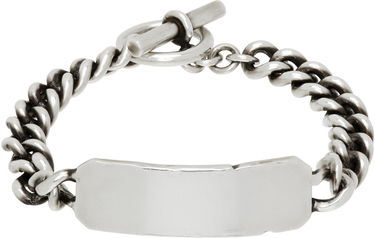 Armbånd Ann Demeulemeester Ann Demeulemeester Silver-Tone Quote Chain Bracelet Metalisk | B0013095-JW020-070, 0