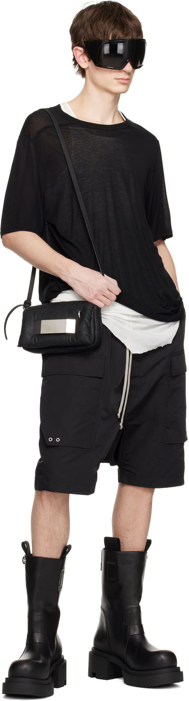 Shorts Rick Owens Rick Owens Hollywood Cargo Pods Shorts Sort | RU01E5389 FT, 3