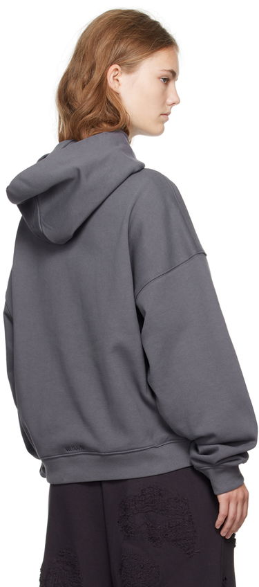 Sweatshirt We11done We11done Monster Fitted Hoodie Grå | WD-TH2-24-831-U-CH, 2