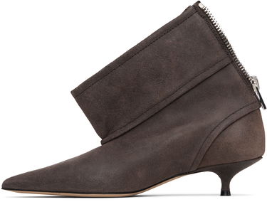 Sneakers og sko JW Anderson JW Anderson Biker Kitten Heel Boots Brun | BT0105-LA0319, 2