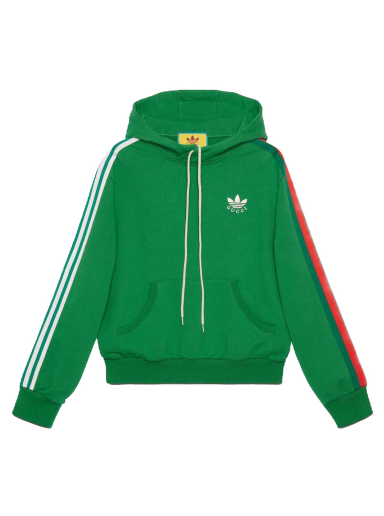 Sweatshirt Gucci adidas x Cotton Hoodie Grøn | 692107 XJEKQ 3826