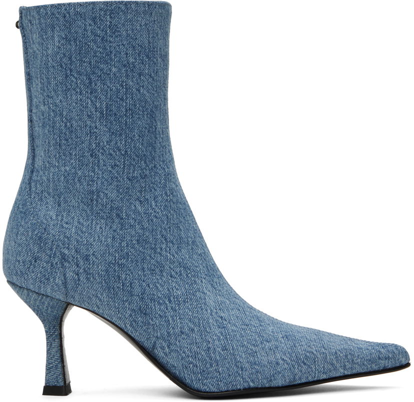 Kjole OUR LEGACY Our Legacy Slim Denim Boots Blå | A2247SVD