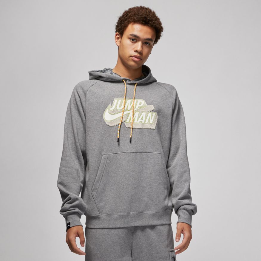 Sweatshirt Jordan Jumpman Pullover Hoodie Grå | DM1402-091, 0