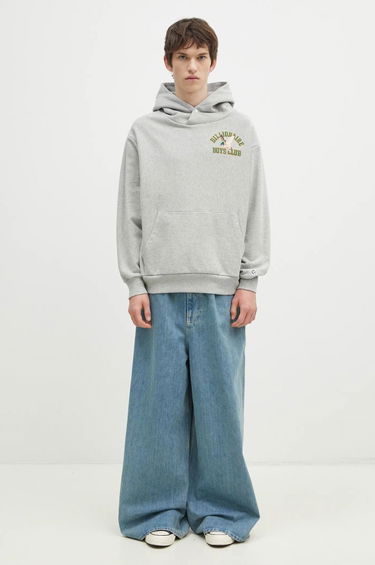 Sweatshirt BILLIONAIRE BOYS CLUB Duck Varsity Embroidered Popover Hoodie Grå | B24451, 4