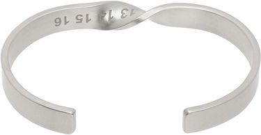 Armbånd Maison Margiela Maison Margiela Twisted Number Logo Bracelet Metalisk | SM1UY0045 S12975, 1