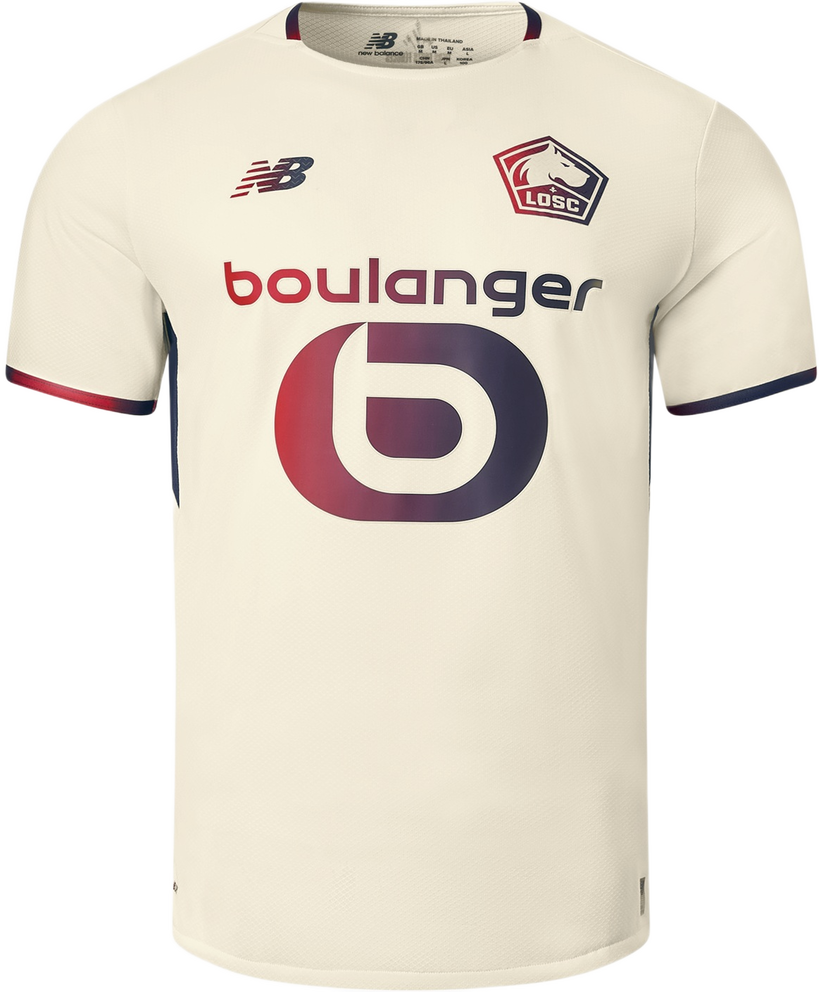 Jersey New Balance LOSC Lille Away Jersey 2025/26 Hvid | mt230455-awy