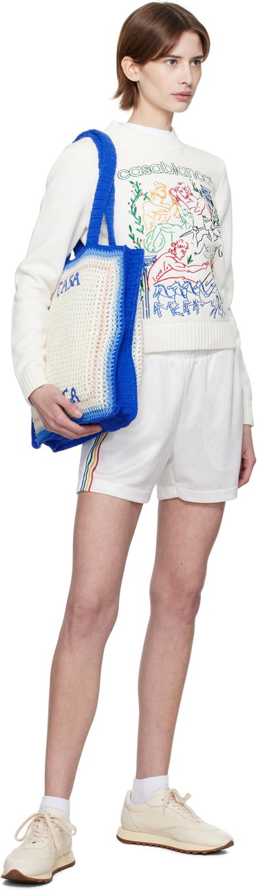 Mulepose Casablanca Casablanca Crochet Tote Bag Flerfarvet | APS25-BAG-121-01, 4