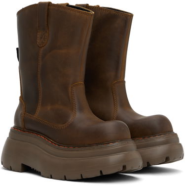 Tøj R13 R13 Chunky Workwear Boots Brun | R13WS063-S139A, 3