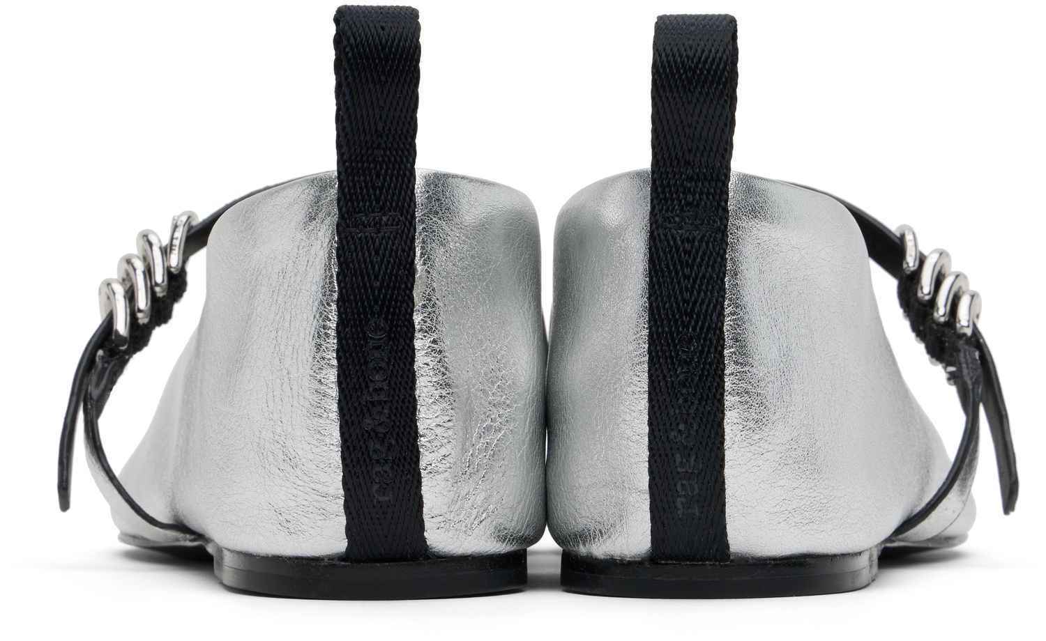 Kjole rag & bone rag & bone Spire Mary Jane Ballerina Flats Metalisk | WFF24SF001TR1, 1