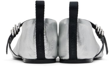 Kjole rag & bone rag & bone Spire Mary Jane Ballerina Flats Metalisk | WFF24SF001TR1, 1