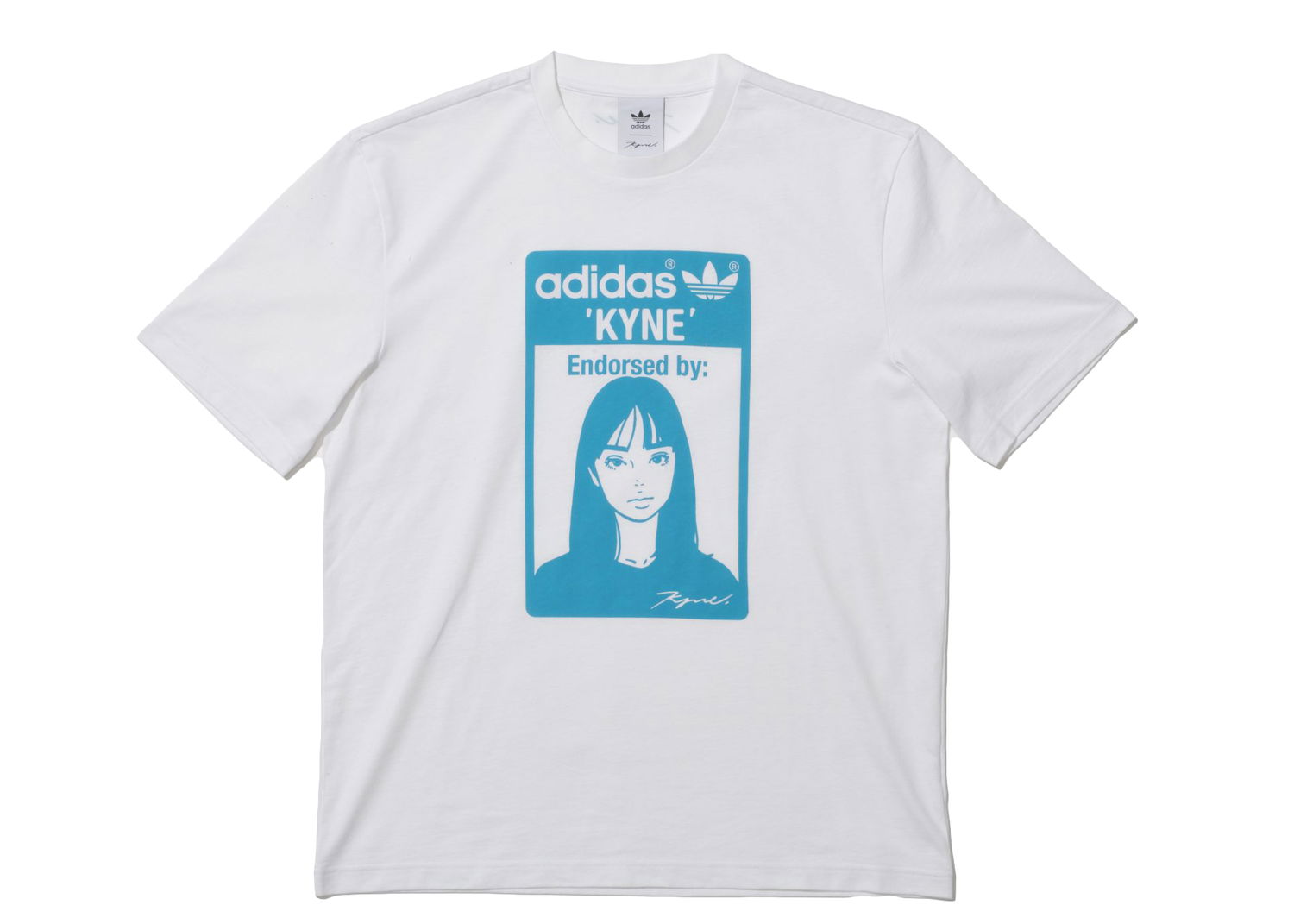 Tilbehør adidas Originals adidas Stan Smith Kyne Graphic Tee White/Blue Hvid | HA9996, 0