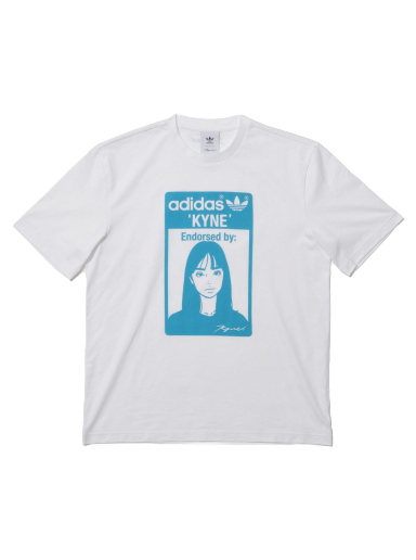 Tilbehør adidas Originals adidas Stan Smith Kyne Graphic Tee White/Blue Hvid | HA9996