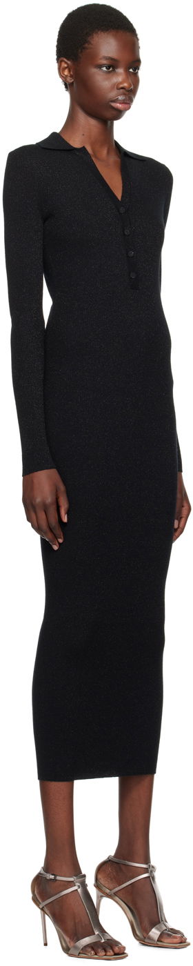 Kjole Max Mara Max Mara Frais Midi Dress Sort | 2421326042600 MM12159, 1