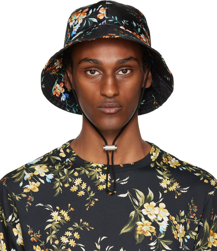 Hat Erdem Floral Print Bucket Hat Sort | MF22_1497MF22_1497