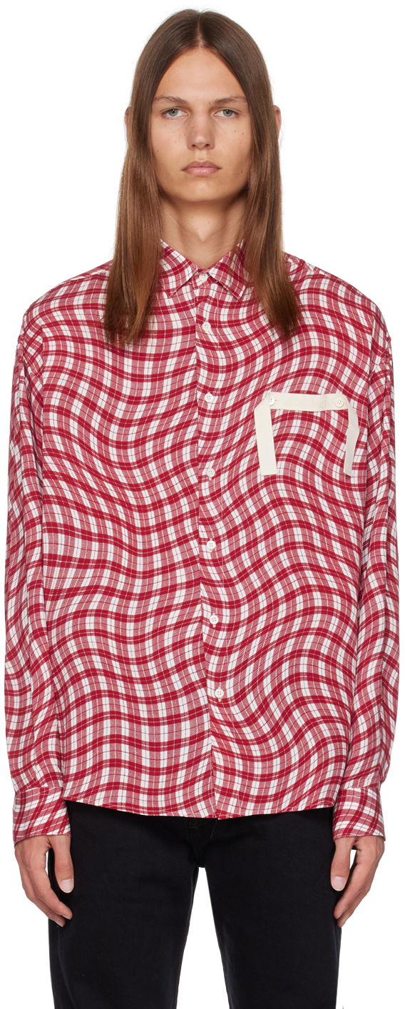 Skjorte Jacquemus Le Chouchou 'La Chemise Simon' Rød | 22E216SH001-1002, 0