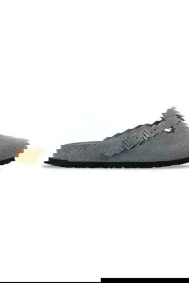 Sneakers og sko Birkenstock Birkenstock Boston Suede Clogs Grå | 1030874, 0