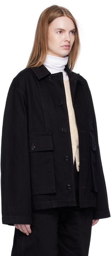 Jakke LEMAIRE Lemaire Boxy Denim Jacket Sort | OW1198 LD1055, 1