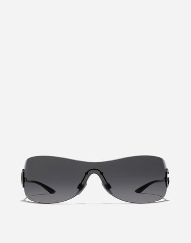 Solbriller Dolce & Gabbana Dolce & Gabbana Dg Twist Shield Sunglasses Sort | VG2308VM1879V000, 0
