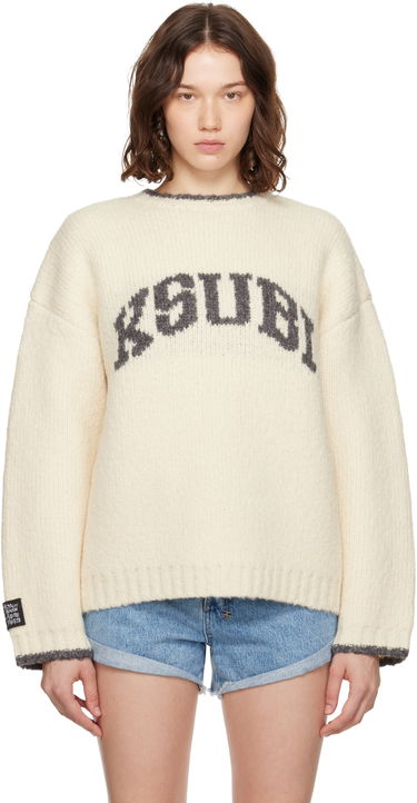 Sweater Ksubi Ksubi Moment Knit Sweater Hvid | WPF25KW001, 0